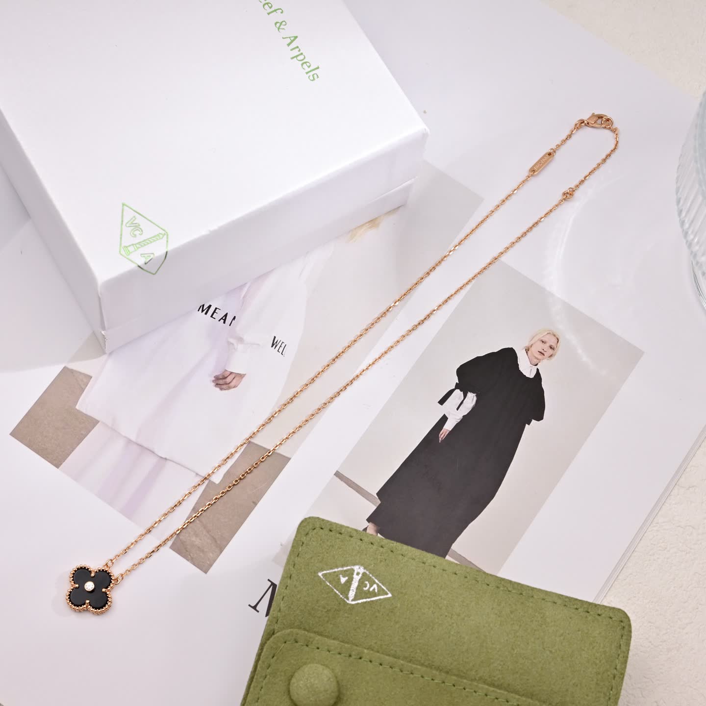 Van Cleef & Arpels Alhambra Gold Chain Necklaces